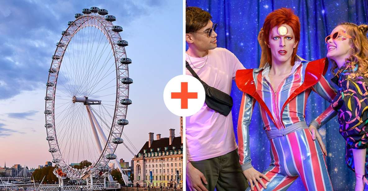 London: London Eye and Madame Tussauds Combo Ticket - Important Information