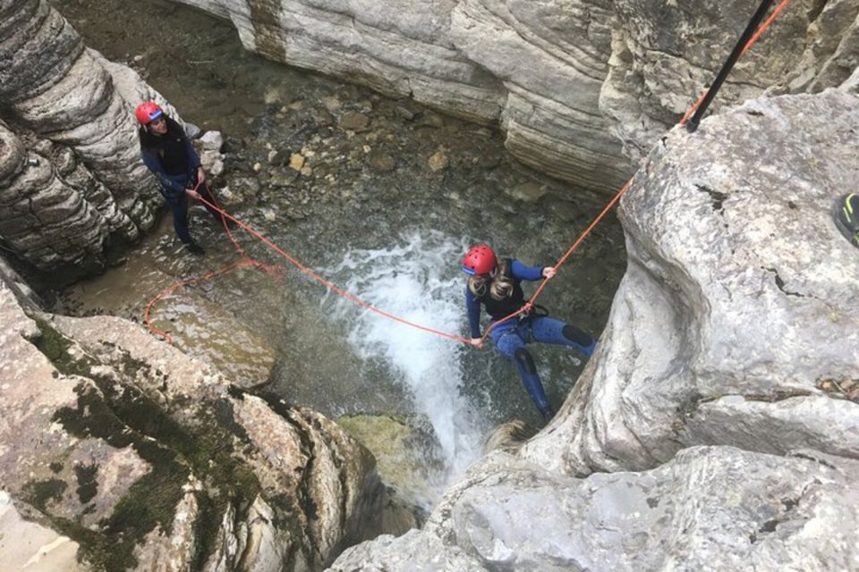 Megalo Papingo: Family-Friendly Canyoning With Rappel - Prohibited Items