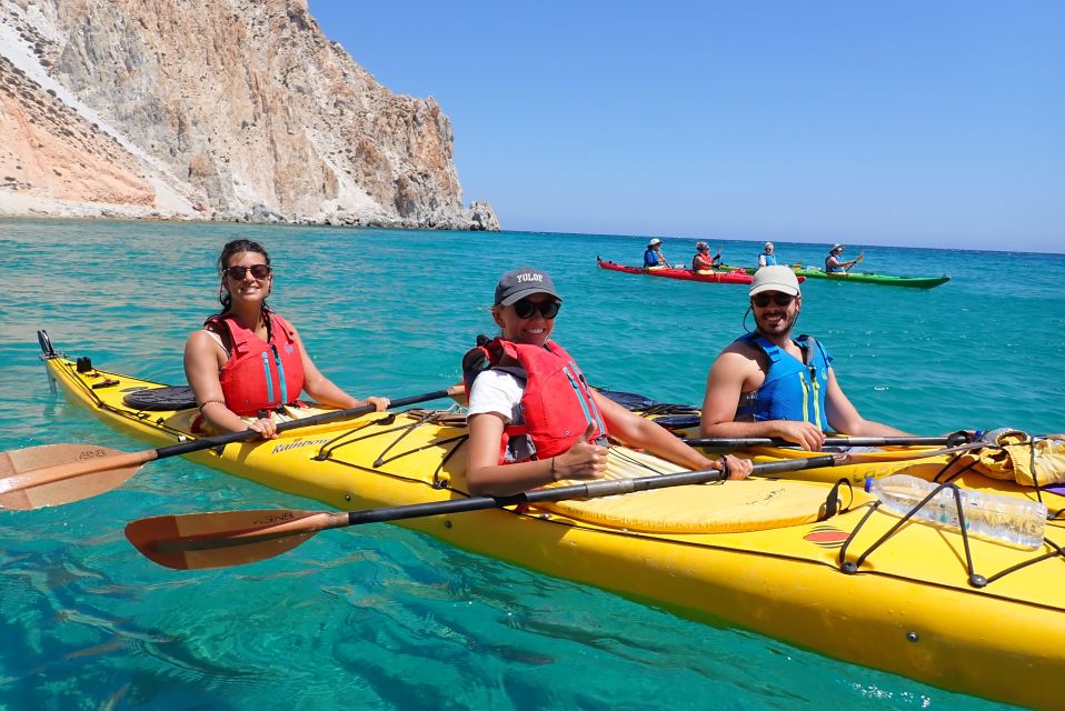 Milos: Guided Kayaking Trip With Snorkelling & Lunch - Safety Measures