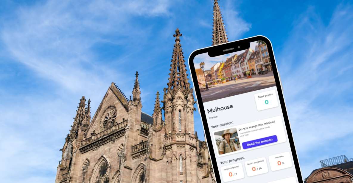 Mulhouse: City Exploration Game and Tour on Your Phone - Activity Description and Locations