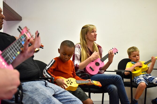 Music Magic: Ukulele & Djembe Drum Intro Lesson W/ NGO Kids Add-On