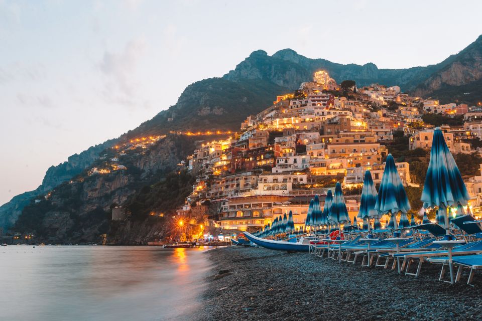 Naples: Private Sunset Tour to Positano With Dinner - Local Gastronomic Experience and Scenic Drive