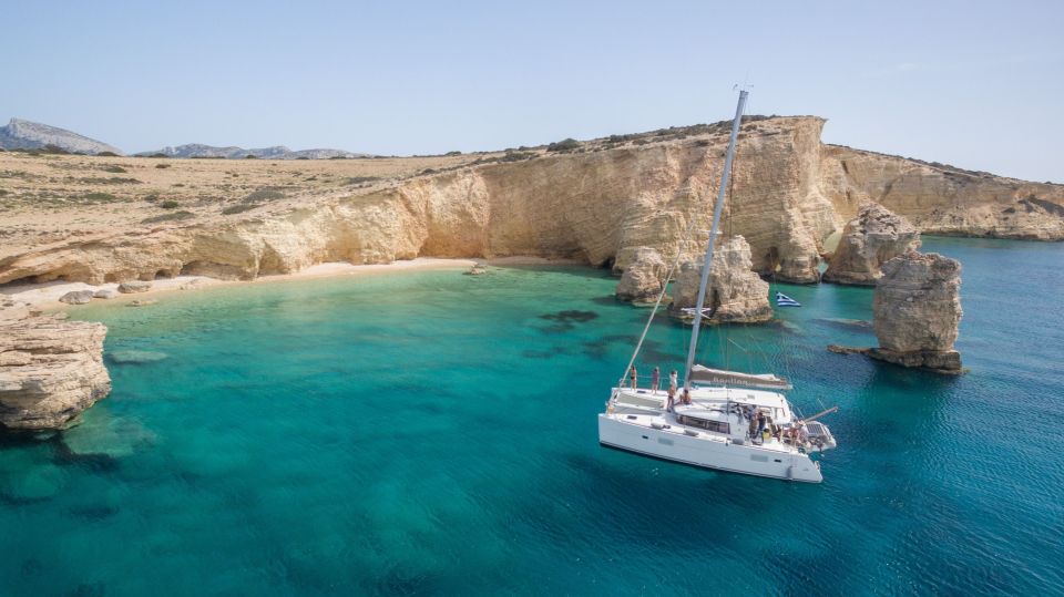 Naxos: Catamaran Sailing Cruise With Swim Stops and Lunch - Exploration of Secluded Beaches