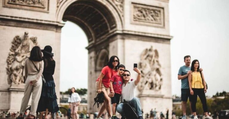 Paris: Arc De Triomphe Entry With Seine Cruise