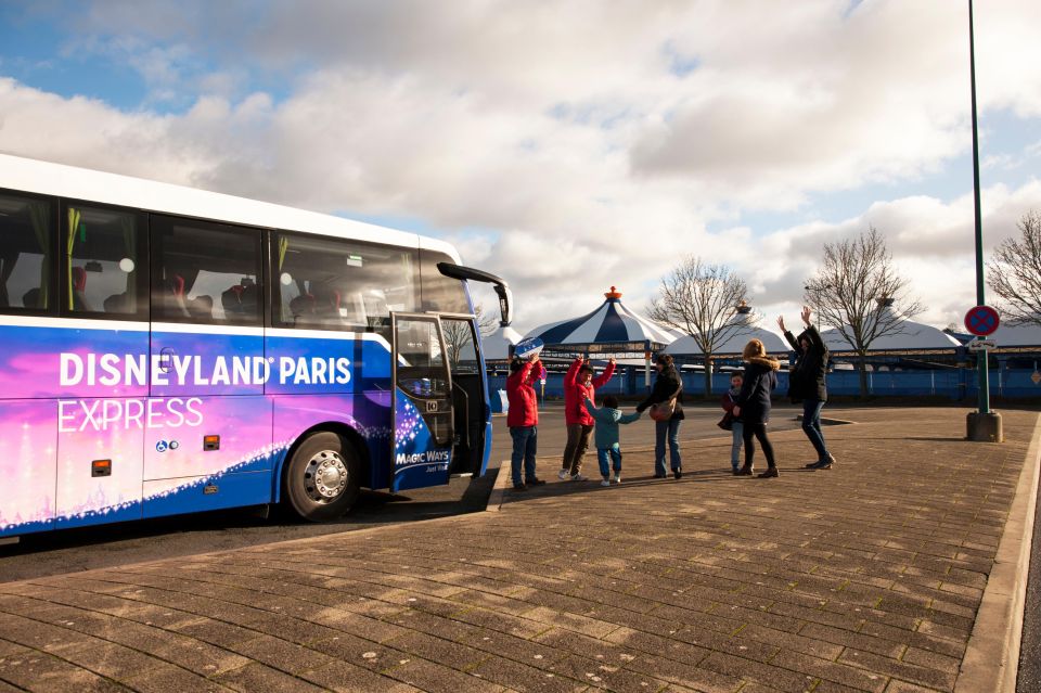 Paris: Roundtrip Transportation to Disneyland® Paris - Important Information for Travelers