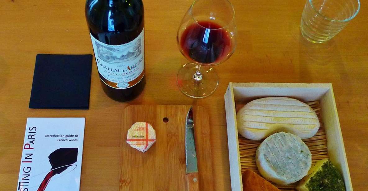 Paris: Wine and Cheese Pairing - Booking Information