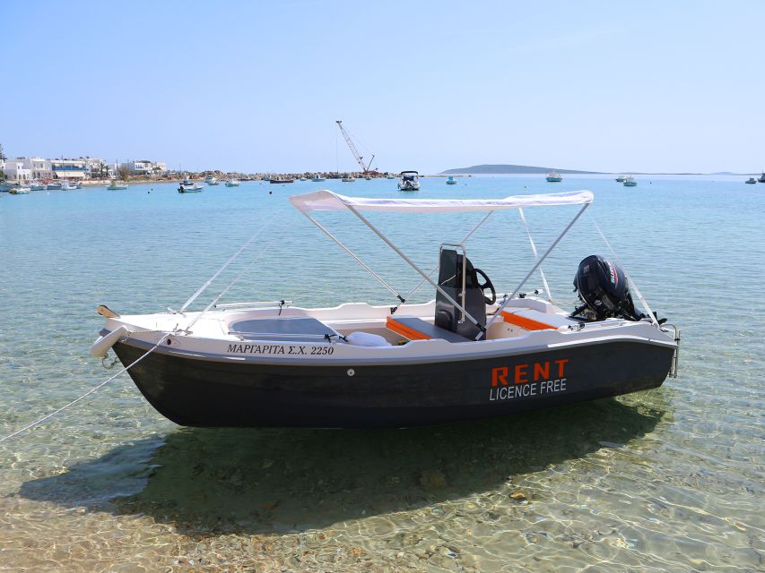 Paros: Full-Day Small Boat Rental With Self-Driving - Pricing Details and Suitability