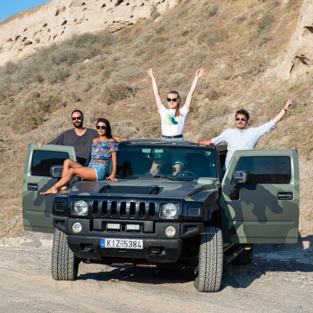 Perissa: Private Jeep Safari of Santorini - Highlights