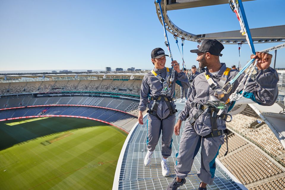 Perth: Optus Stadium Rooftop Vertigo Experience - Common questions