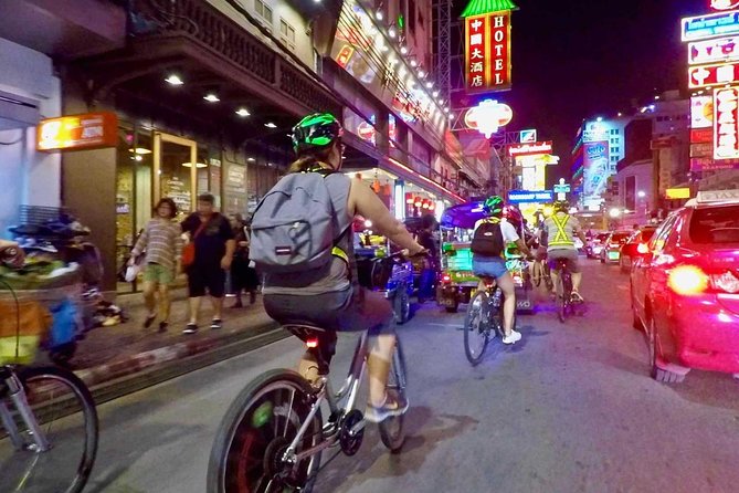 Popular Landmark Night Bike Tour in Bangkok - Booking Information