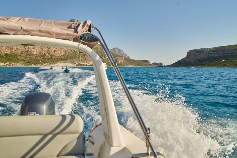 Private Afternoon Cruise to Balos Lagoon With Poseidon Boat