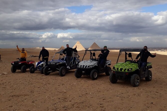 Private Giza Pyramids, Camel Ride ,sphinx, Lunch and ATV - Common questions