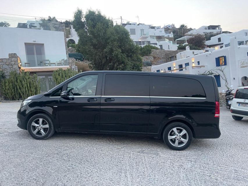 Private Transfer in Mykonos - Inclusions