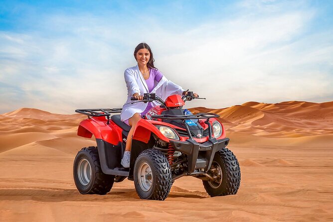 Quad Bike ATV Tour Dubai Desert - Minimum Travelers Requirement