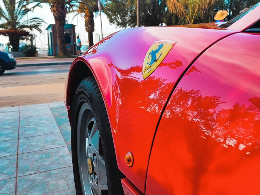 Rethymno: Ride With a Ferrari 208 Turbo - Availability: Check Times, Select Date, Gift Option