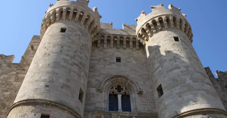 Rhodes: Palace of the Grand Master Ticket and Private Tour