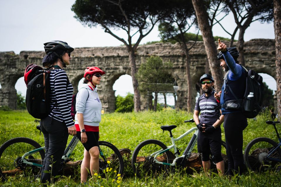 Rome: Appian Way Guided Tour on E-Bike With Wine Tasting - Tour Highlights