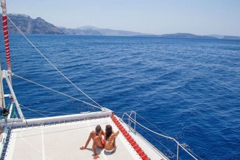 Santorini: Dream Catcher 5-hour Sailing Trip in the Caldera - Inclusions in the Package
