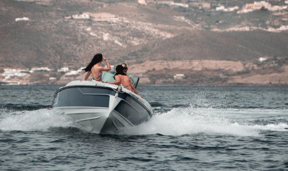 Santorini: Luxury Boat Rental With License - Booking Information