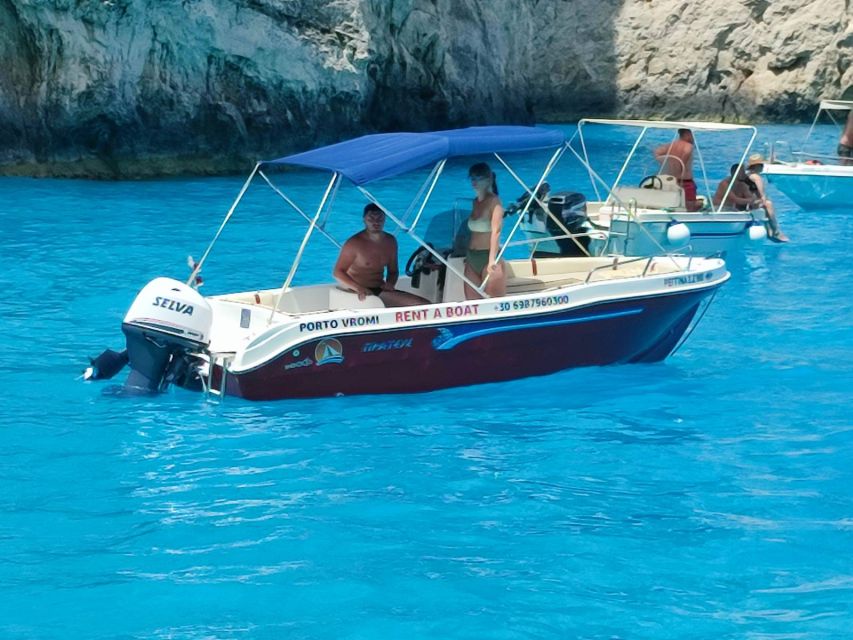 Shipwreck and Caves Private Boat With Skipper - Inclusions