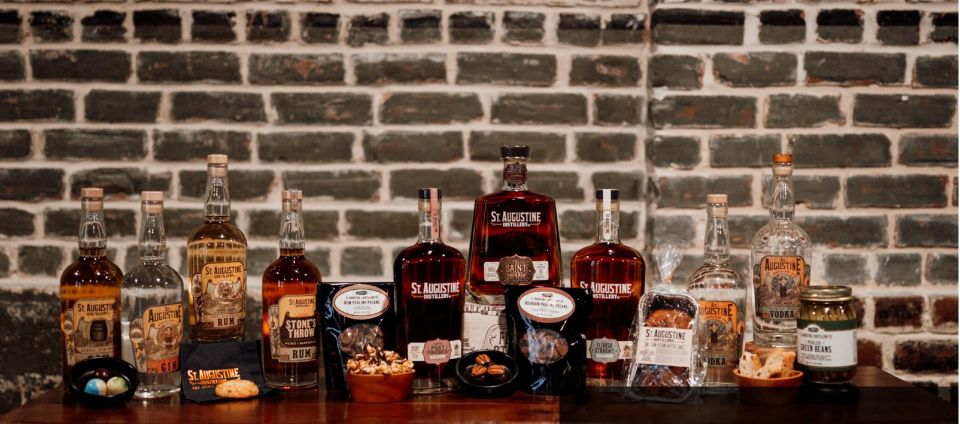 St. Augustine Distillery: Premium Spirits Tasting & Pairing - Culinary Exploration With Premium Spirits