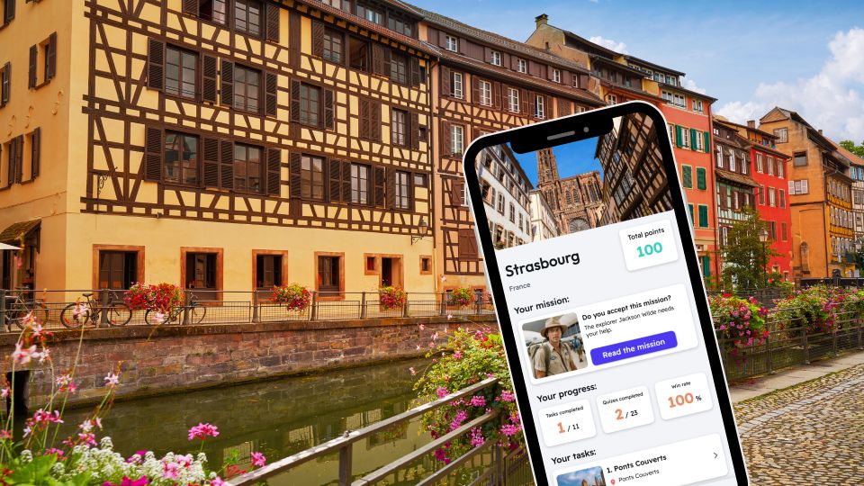 Strasbourg: City Exploration Game and Tour on Your Phone - Inclusions and Meeting Point