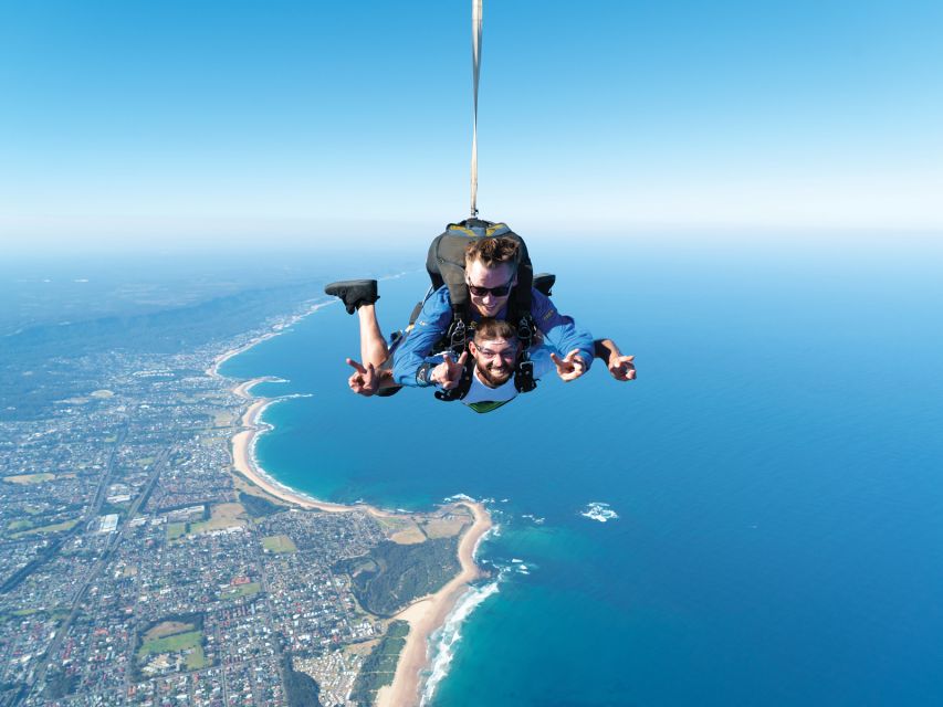 Sydney, Wollongong: 15,000-Foot Tandem Beach Skydive - Important Information for Participants