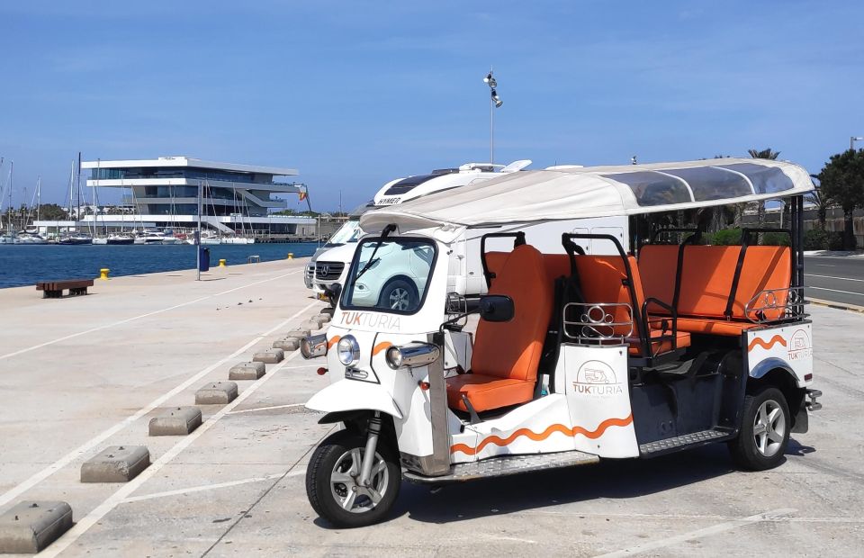 Valencia: Tuk Tuk Modern Tour - Tour Itinerary