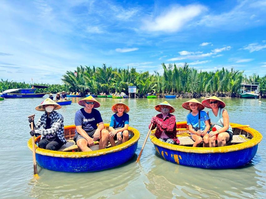 Vegetarian Cooking Class & Basket Boat From Hoi An/Da Nang - Itinerary