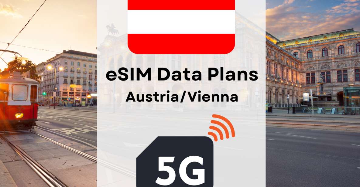 Vienna : Esim Internet Data Plan Austria High-Speed 4g/5g - Step-by-Step Activation Guide