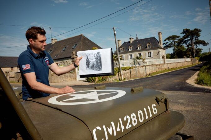 WW2 Jeep Tour Utah Beach - Sainte Mere Eglise 2h - Travel Experience in Original WW2 Jeep