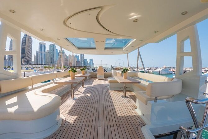 Xclusive Superyacht With Live DJ, Live Cooking & Premium Beverage - Immerse Yourself in Luxury Atmosphere