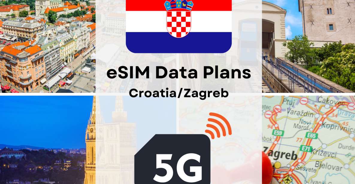 Zagreb: Esim Internet Data Plan for Croatia High-Speed 4g/5g - Activation Process