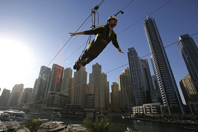 Zipline Dubai Marina - XLine With Private Transfer - Common questions