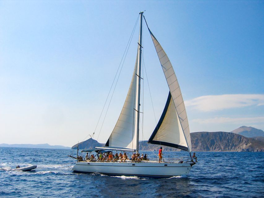 Adamas: Milos & Polyaigos Full-Day Sailboat Tour With Lunch - Key Points