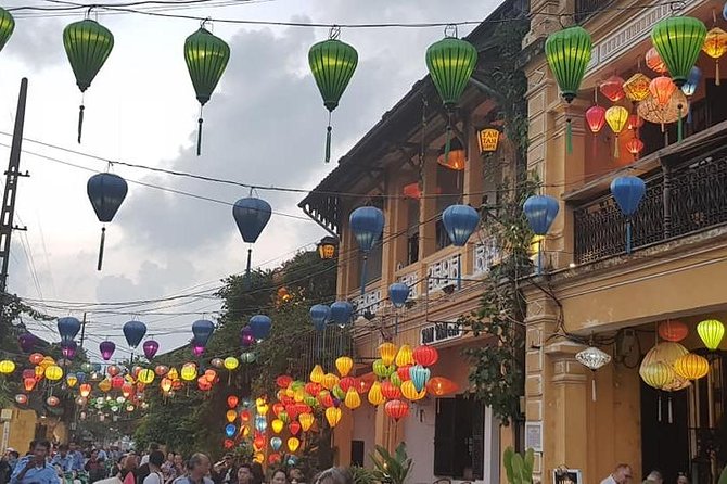 Amazing Marble Mountain- Basket Boat Ride-Hoi an City- UNESSCO Site-Night Market - Common questions