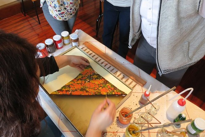 Art of Turkish Ebru Marbling Workshop in Istanbul - Logistics & Booking