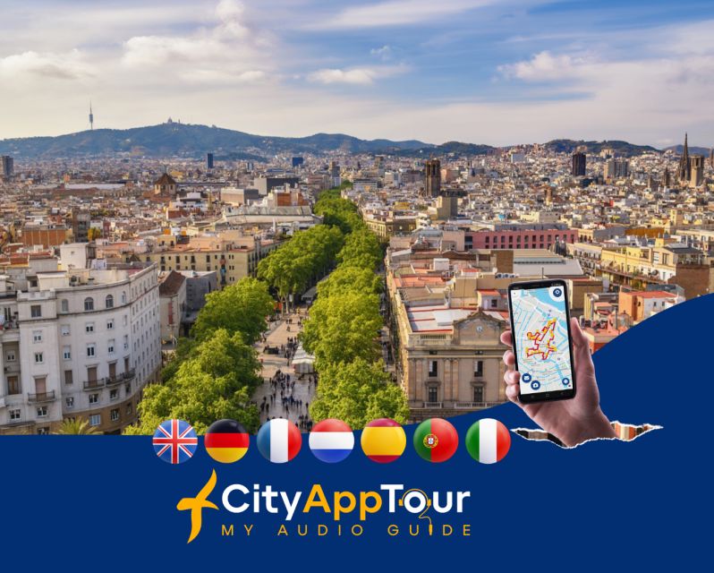 Barcelona Las Ramblas: Walking Tour With Audio Guide on App - Important Information and Preparations