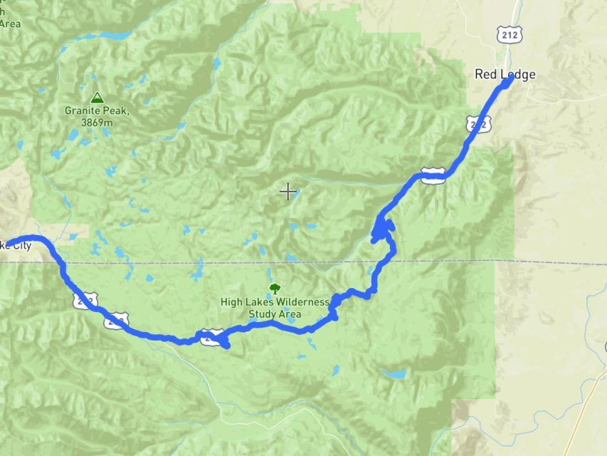 Beartooth Highway: Self-Guided Audio Driving Tour - Meeting Points and App Setup