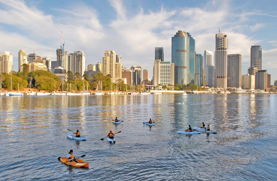 Brisbane: Guided River Kayak Tour - Foot Instructions