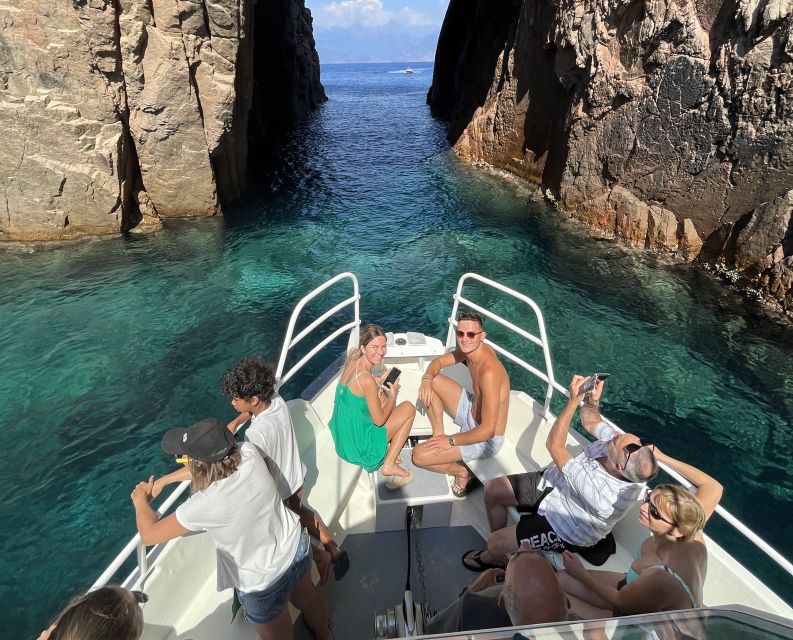 Cargèse: Calanques of Piana on a Family Boat - Booking Information