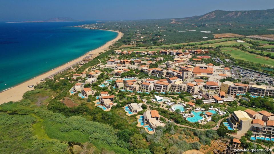 Costa Navarino Hotel to Athens Airport VIP Mercedes Minibus - Drop-off Locations Available