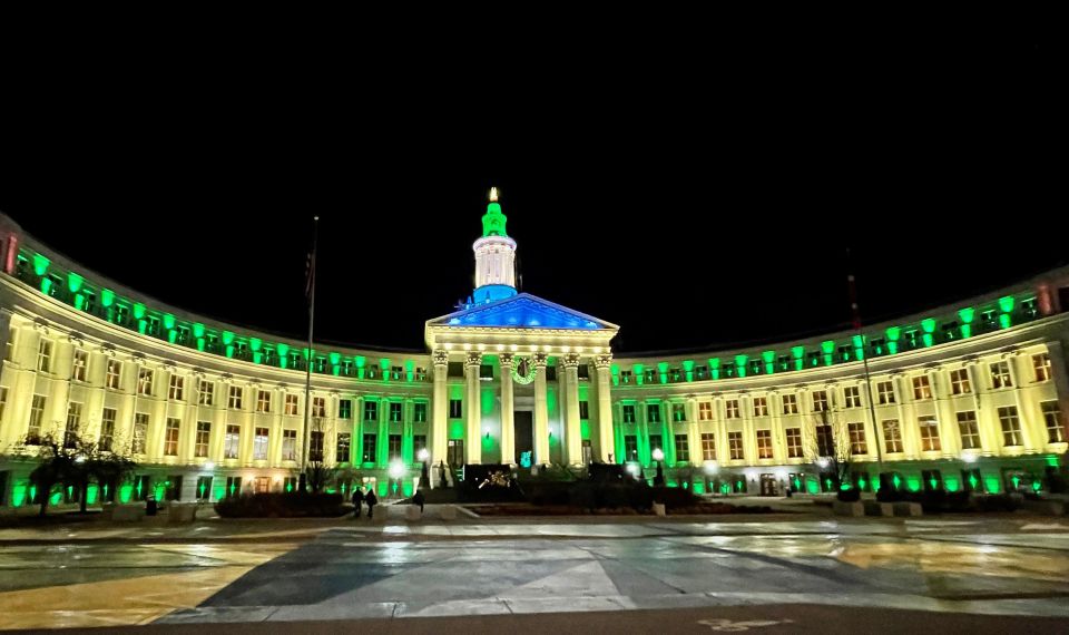 Denver: Holiday Lights & History Walking Tour - Enjoy the German Christkindl Market