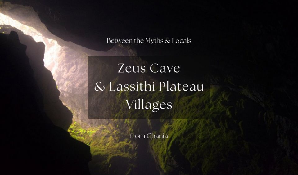 From Chania: Zeus Cave & Mountainous East Crete Day Tour - Itinerary Overview