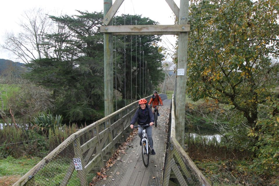 Full Day Ebike Tour - Karangahake Gorge NZ - Martha Gold Mine Pit Discovery