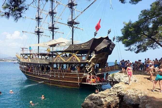 Full Day Pirate Boat Trip in Side & Manavgat - Booking Information and Tips