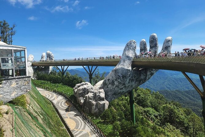 GOLDEN BRIDGE &MARBLE MOUNTAIN-AM PHU CAVE(Hell Cave)Private Tour - Additional Details