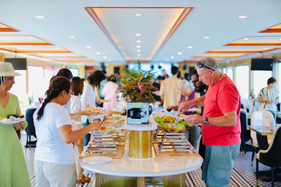 Halong 5 Star Luxury Day Cruise, Caves, Kayak & Buffet Lunch - Meeting Points and Pickup