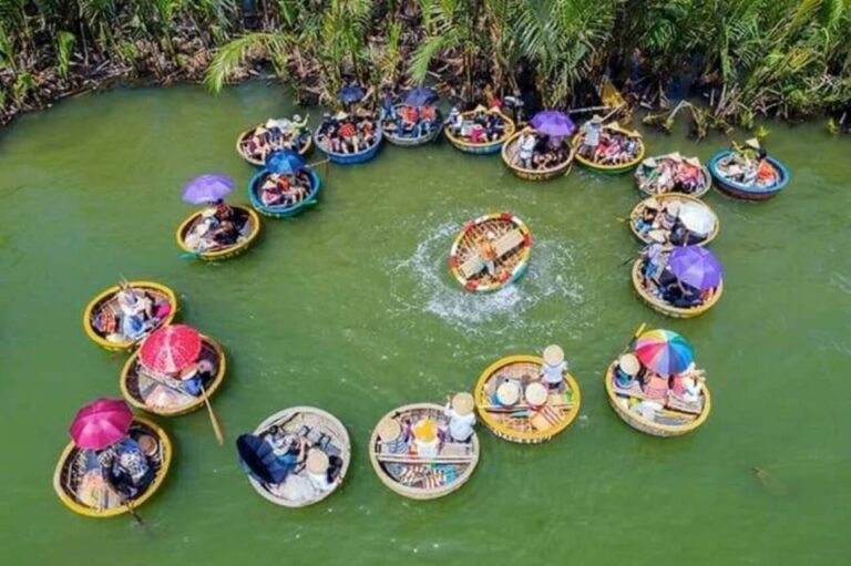 Hoi An : Local Market – Cooking Class and Basket Boat Tour