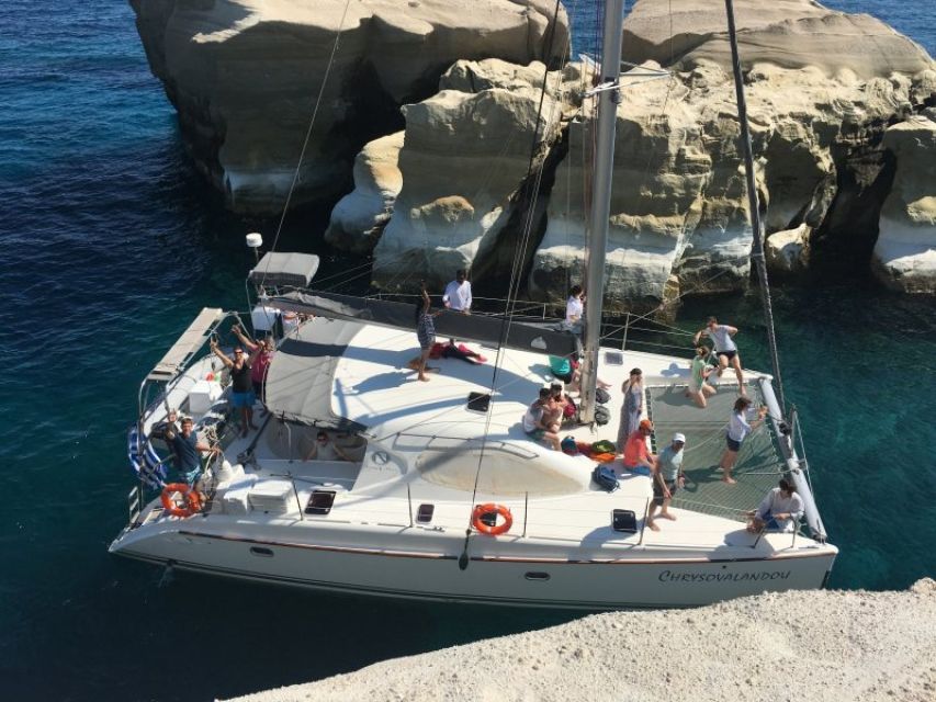 Milos: Full-Day Catamaran Cruise to Poliegos and Kleftiko - Restrictions